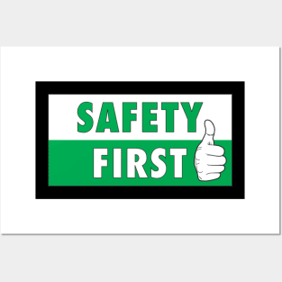 Safety First Posters and Art